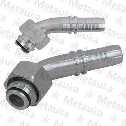 Hembra métrica - serie ligera - 45º - DN10 - 3/8