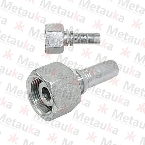 Hembra métrica - serie pesada - DN06 - 1/4
