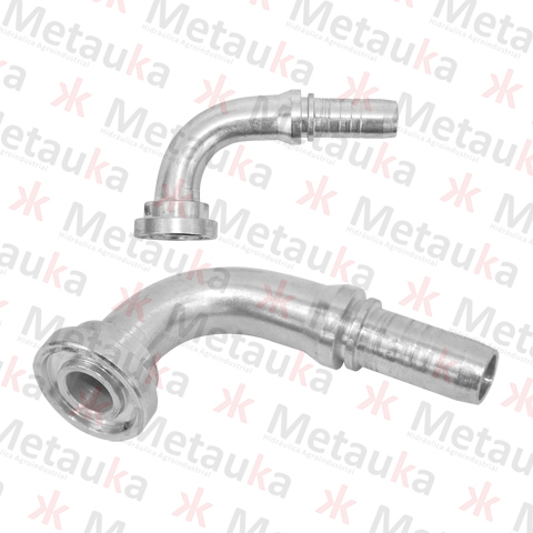 Conexión brida Komatsu - 90° - DN16 - 5/8