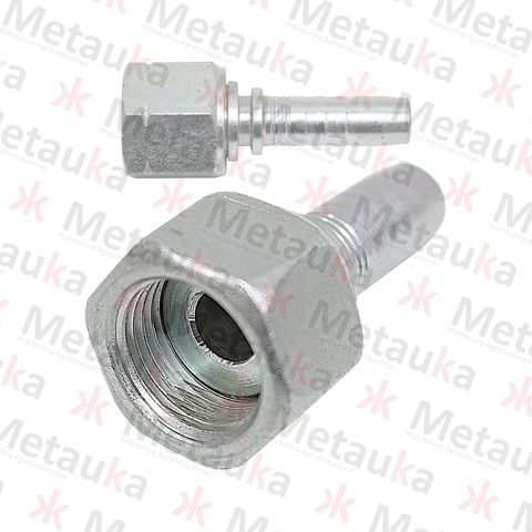 Conexión hembra giratoria bsp cara plana - DN10 - 3/8