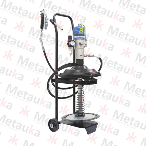 Bozza - Propulsora neumática para balde de grasa de 20 kilogramos
