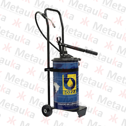 Bozza - bomba manual grasa c/carrito 14 kg.