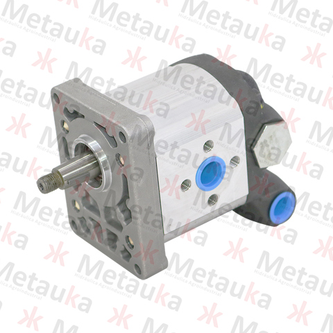 Bomba de engranajes - con válvula dbv dreno externo - 19 cm3 - anti-horario - eje cónico - F000510604.