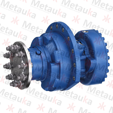 Motor a pistón radial - MCR10F - 1250 cm3 - con freno tambor - R921810571.