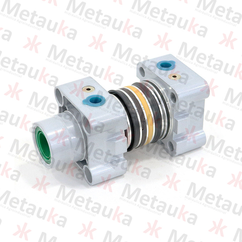 Kit de montaje cilindro pneumatico - tubo cuadrado - 050.00 mm.