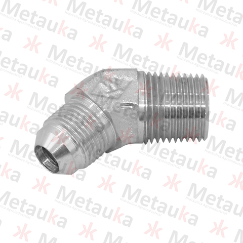 Adaptador curvo 45° - macho nptf 1