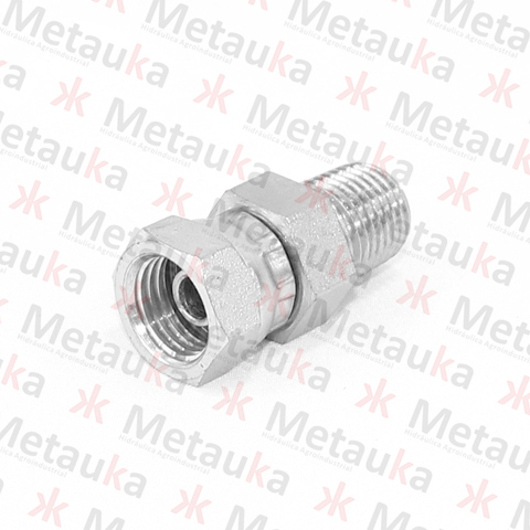 Adaptador recto - macho nptf 3/8