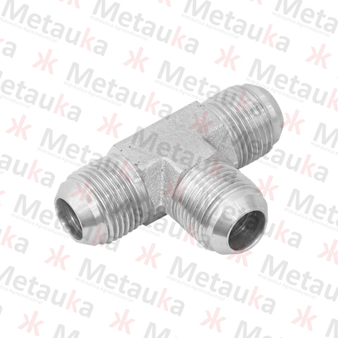 Adaptador tee - macho jic 9/16