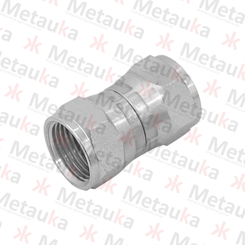 Adaptador recto - hembra jic 7/8