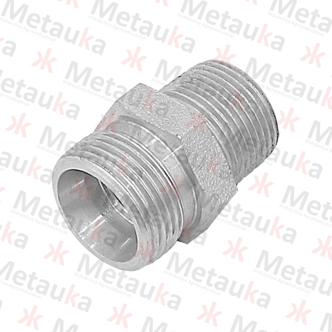 Adaptador recto - macho nptf 1/4